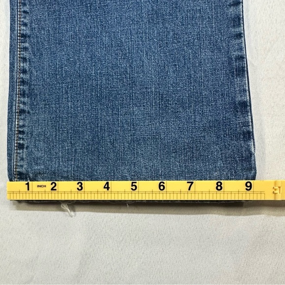 VTG Lucky Brand Sz 10 Peanut Pant Lower Rise Long Flare Women’s Jeans USA 90s - Picture 11 of 11